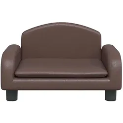 vidaXL Gadono (Kunstleder) (Hund, Katze), Hundebett + Katzenbett
