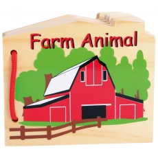 small foot Babybuch aus Holz Farm 272099