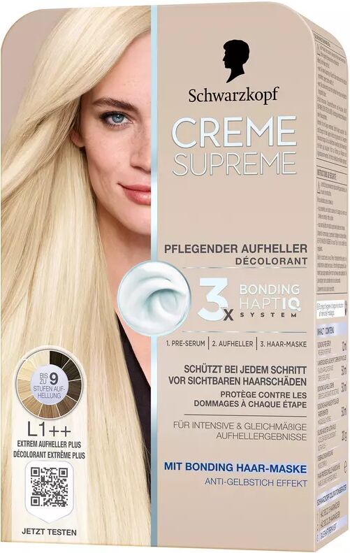 Creme Supreme - Coloration L1++ Extrem Aufheller Plus, 1 Stück