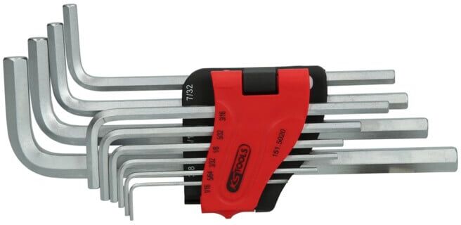 Jeu de clés Allen KS Tools, longues, 10 pcs. (151.5020)