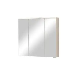 Spiegelschrank  Bodensee , beige , Maße (cm): B: 80 H: 73 T: 14.0