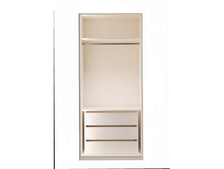 JVmoebel Kleiderschrank Zweitüriger Kleiderschrank Modern Beige Kommode Schrank (1-tlg)