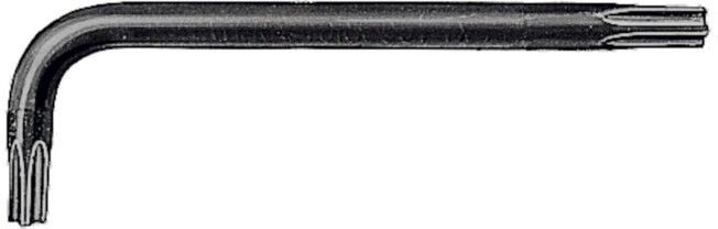 HOLEX Clé mâle coudée, pour TX, phosphatée TX10 (624855 TX10)