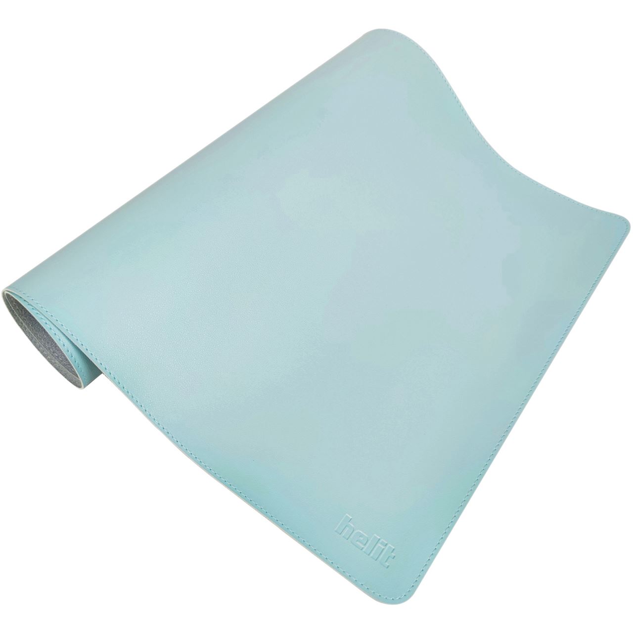 helit Schreibtischunterlage Kunststoff hellblau H2525133