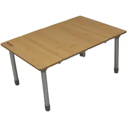 Tambu Tebo Campingtisch höhenverstellbar aus recyceltem Polyester 60 x 40 cm