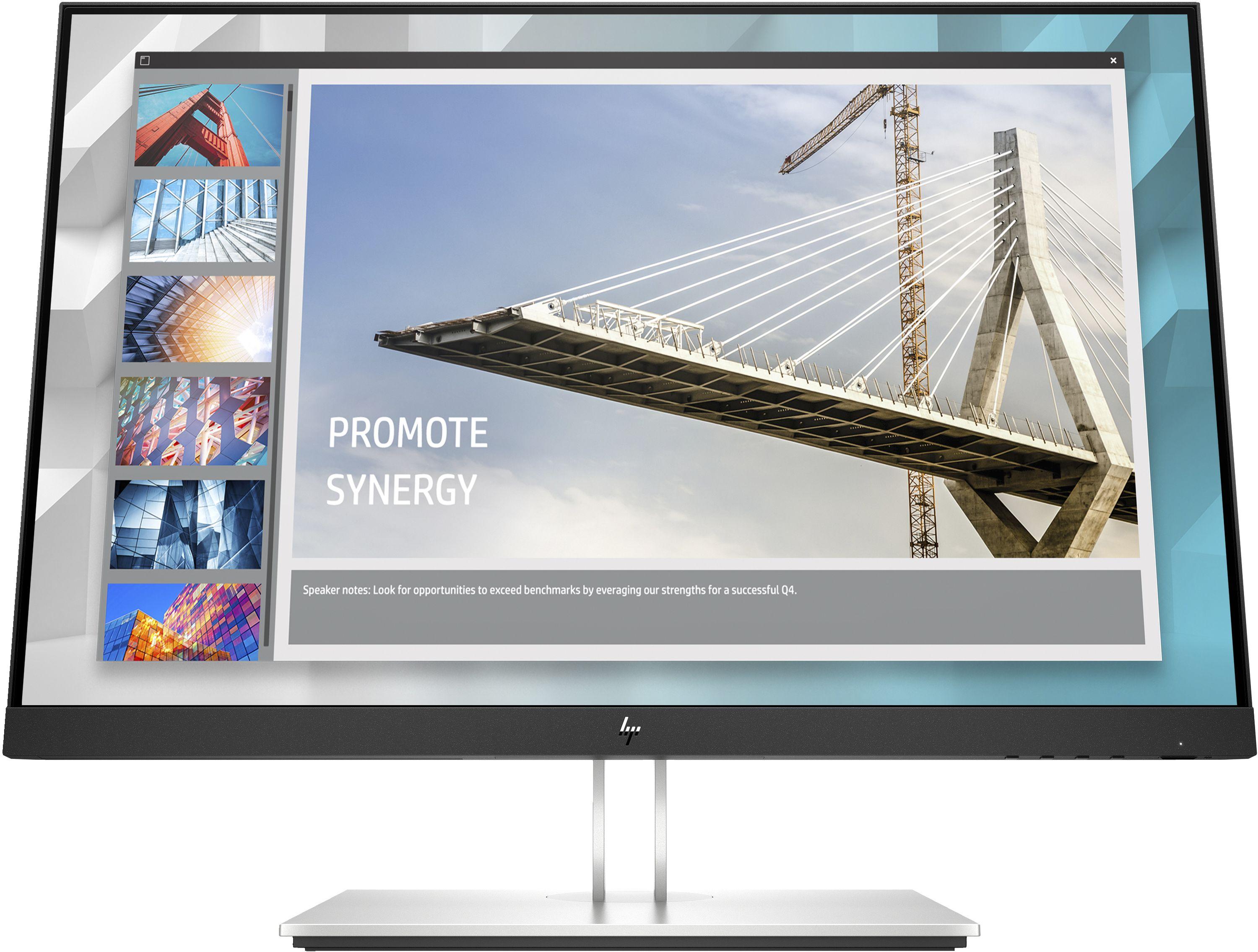 HP E-Series E24i G4 WUXGA-Monitor, 61 cm (24"), 1920 x 1200 Pixel, WUXGA, LCD, 5 ms, Schwarz