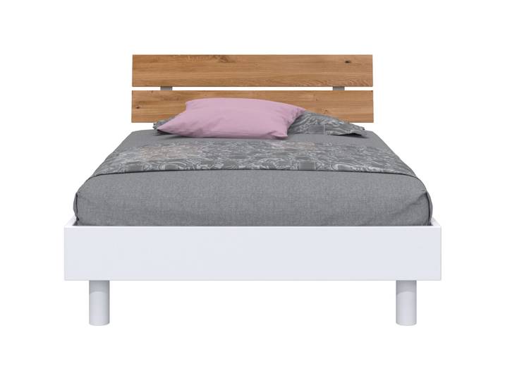 Bett Smart weiss MDF 90 x 200 cm - Bett