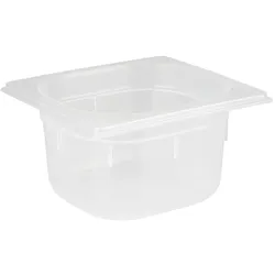 APS Gastronormbehälter Polypropylen GN 1/6 - 65 mm mit Skalierung
