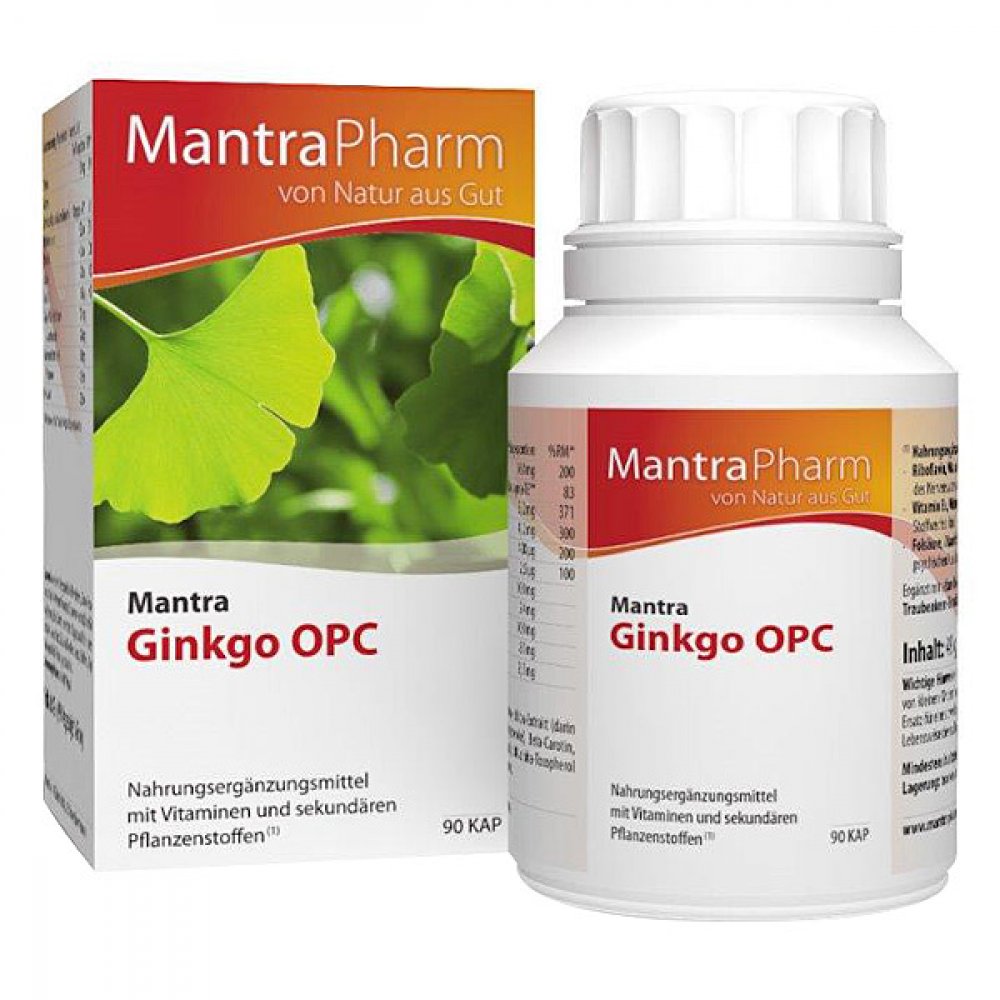 MantraPharm OHG Mantra Ginkgo Opc Kapseln 07798900