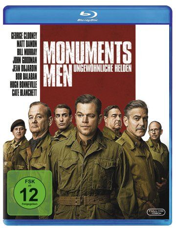 George Clooney - Monuments Men - Ungewöhnliche Helden [Blu-ray] - Preis vom 09.10.2026 07:28:09 h