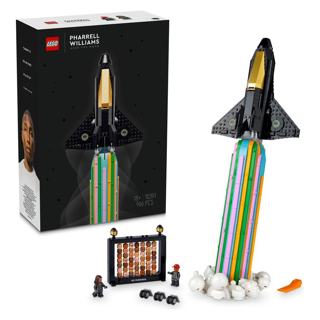 LEGO Über dem Mond mit Pharrell Williams (10391, LEGO Icons, LEGO Seltene Sets) (10391)