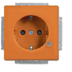 ABB 2CKA002013A5288 Geräteeinsatz mit Licht, erhöhter Berührungsschutz IP20 Orange, Reinorange