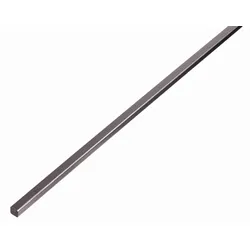 Alberts® Vierkantstange, Stahl roh, versch. Größen-2 m-12 x 12 mm