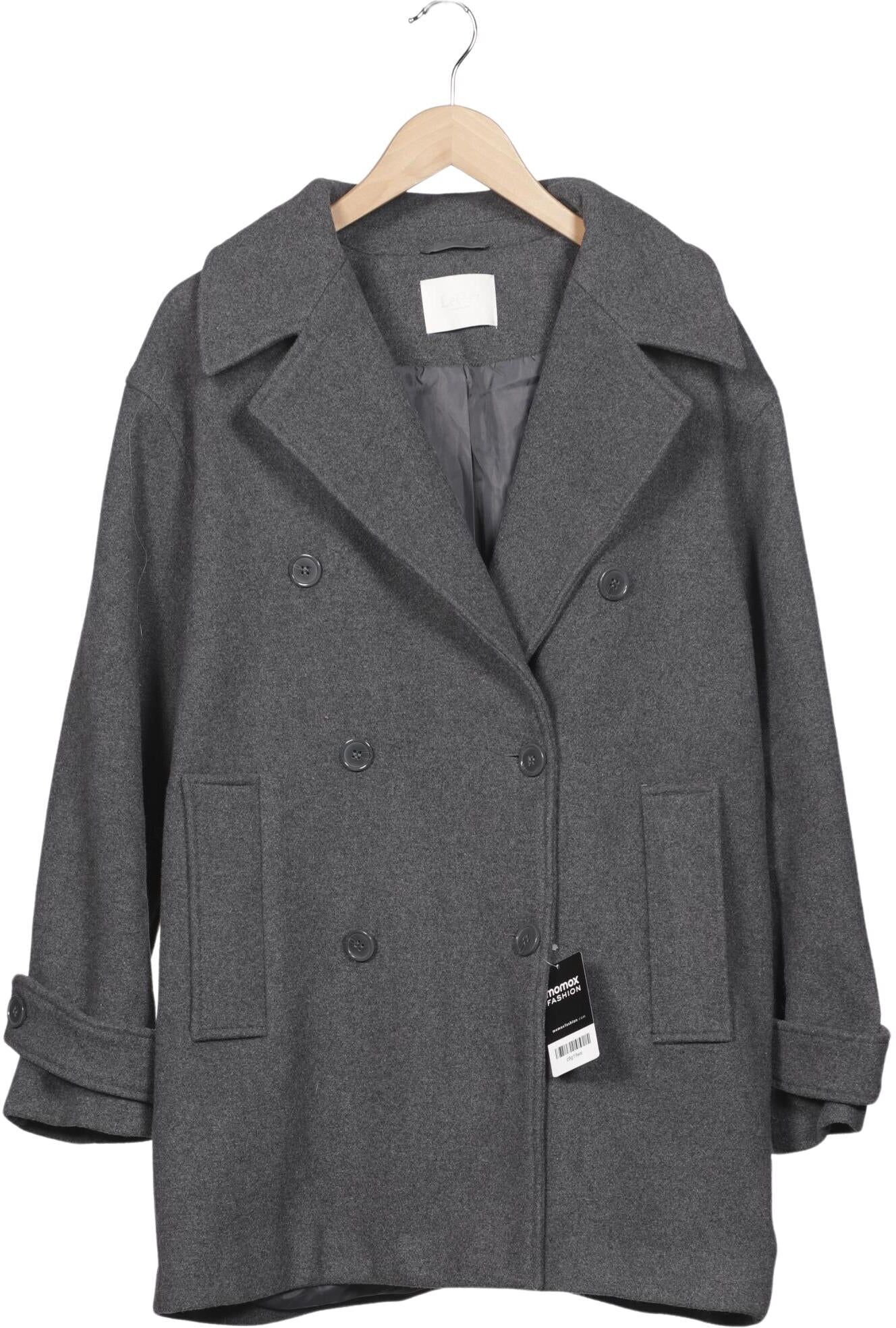 LeGer by Lena Gercke Damen Mantel, Grau, Gr. EU 36, Synthetik / Viskose / Wolle - Second Hand