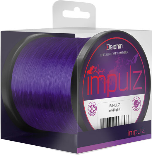 Delphin IMPULZ / violet 0,35mm 10,4kg 600m Gray, Beige, Brown, Silver 0,35mm 10,4kg 600m