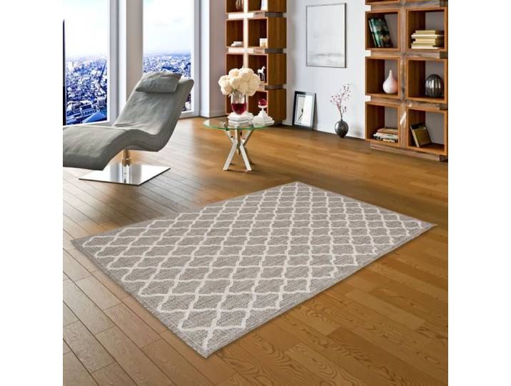 Tapis - PERGAMON - Valencia - Gris Moderne - 160x230 cm - Intérieur-Extérieur