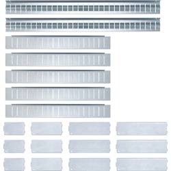 KS Tools 875.9940 Schubladen-Einteiler-Satz Blech 23 Teile