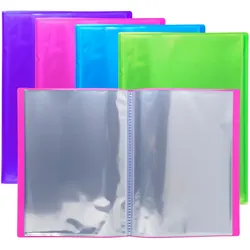 Exacompta Sichtmappe aus PP 500μ, 30 Hüllen, 24x32cm für DIN A4 - Iderama