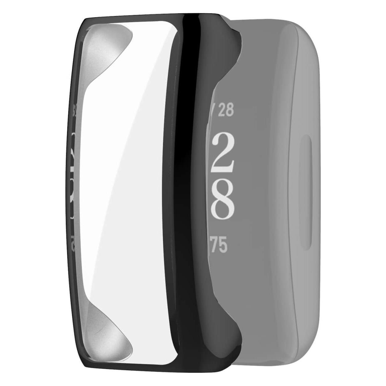 Cover-Discount Fitbit Inspire 2 - Gummi Schutz Case schwarz (EDA001021101B)