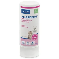 VIRBAC Allerderm Shampoo für empfindliche Haut bei Hunden und Katzen 250 ml