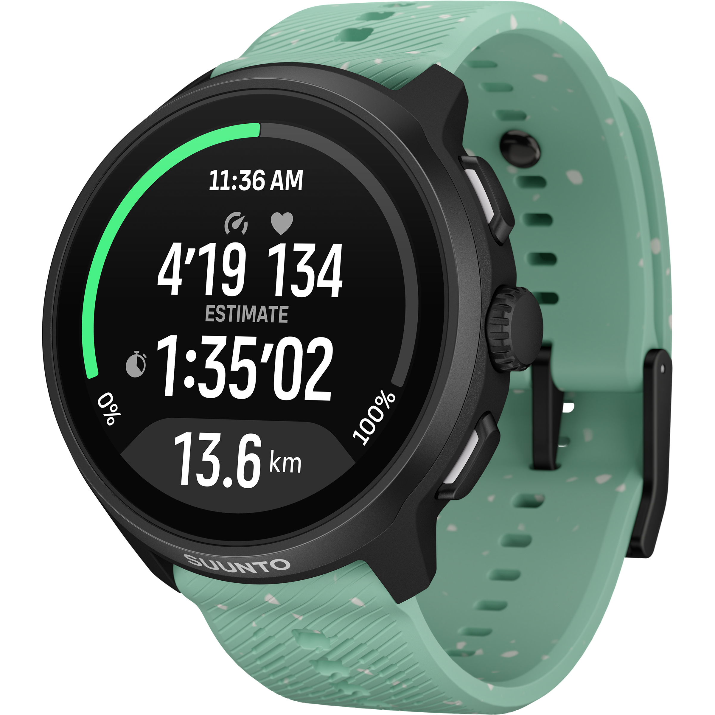 Suunto Suunto Run 2 64GB GPS-Uhr GPS Uhren aloe green Größe 64GB Trailrunning | Laufen