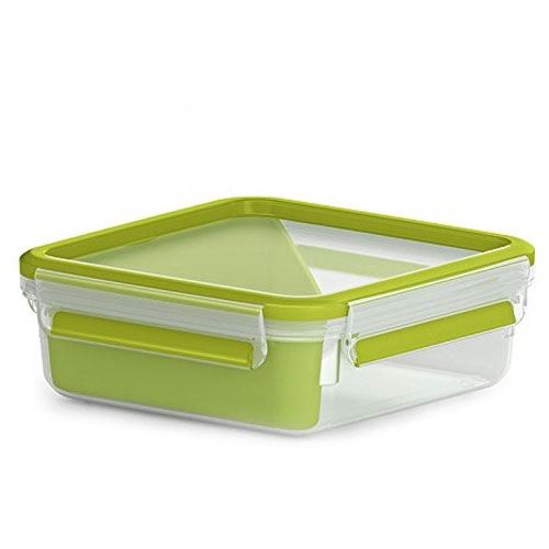 emsa Lunchbox CLIP & GO transparent 0,85 l, 1 St.