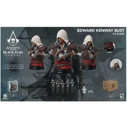 Purearts Assassins Creed Black Flag Resynced Bust 1/4 Edward Kenway