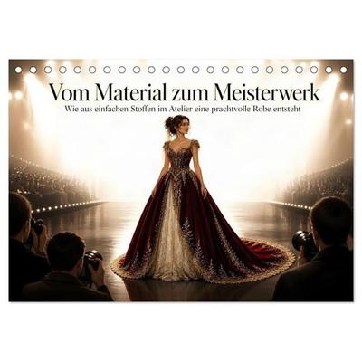 Vom Material zum Meisterwerk (Tischkalender 2027 DIN A5 quer), CALVENDO Monatskalender