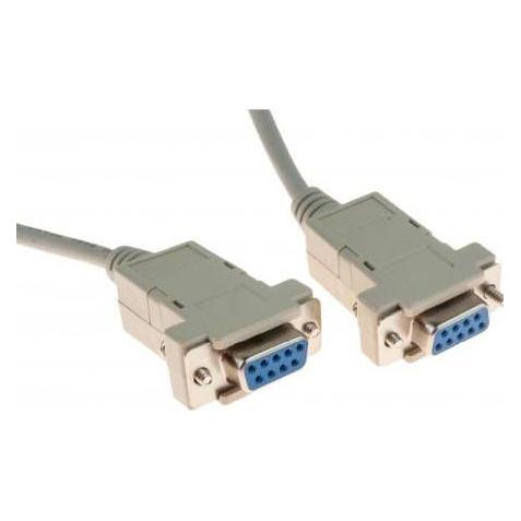 Générique DB9 female/ female null modem serial transfer cord- 5 m (5 m) (136021)