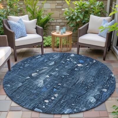 Addison Rugs Machine Washable Indoor/Outdoor Modern Cascade Chantille Rug