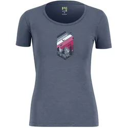 Karpos, Damen, Sportshirt, Valley W T-Shirt (XS), Blau