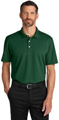 Port Authority K845 Dry Zone Stain-Release Grid Polo Shirt in Hunter Green size 2XL   Polyester