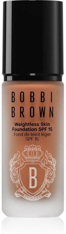 Bobbi Brown Weightless Skin Foundation SPF 15 Mini long-lasting mattifying foundation with moisturising effect shade Almond 13 ml