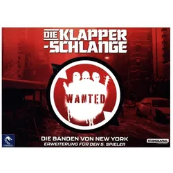 Heidelberger PG101 - Die Klapperschlange: Banden von New York Erw. (Deutsch, 1 - 5 Spieler)