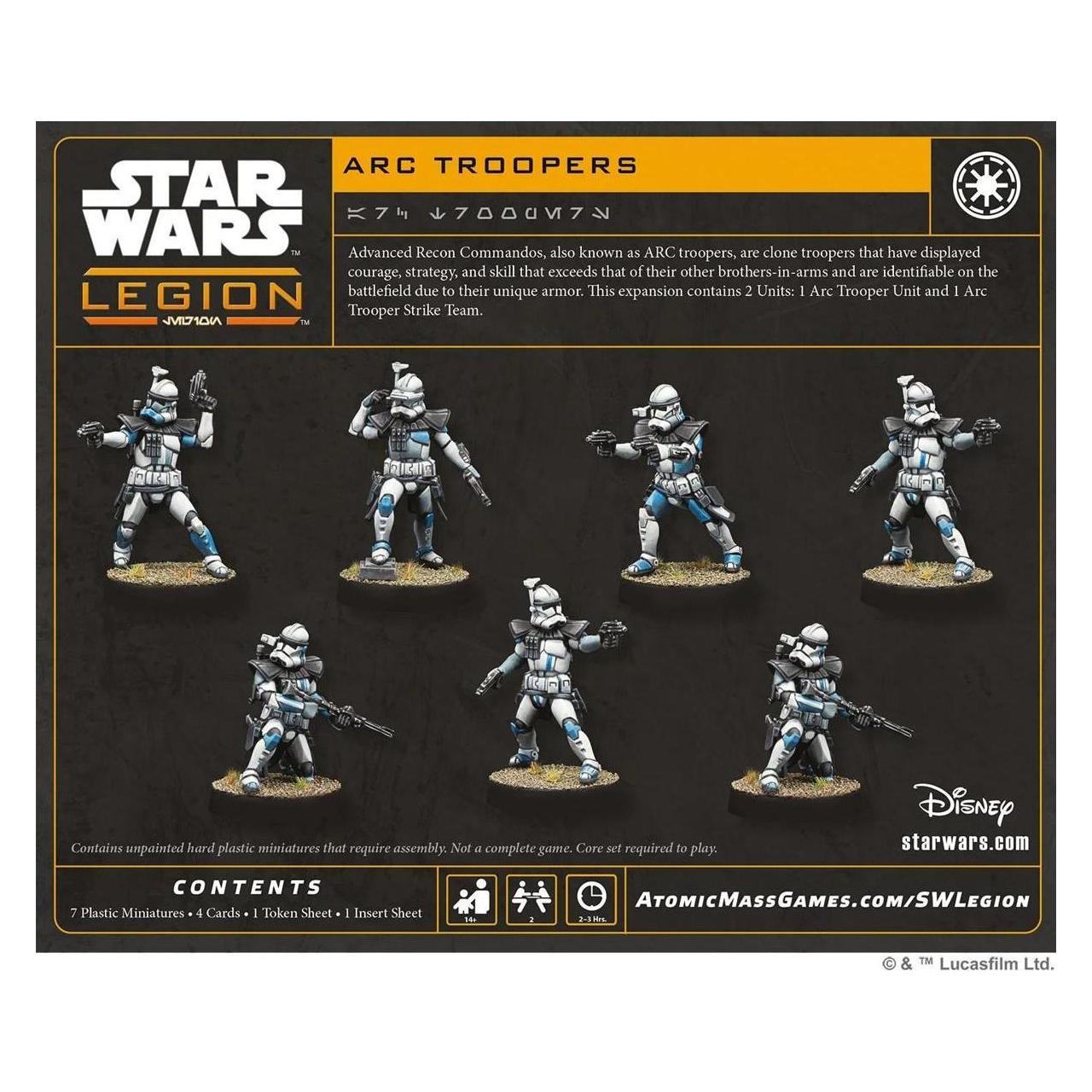 Atomic Mass Games Star Wars Legion - ARC Troopers DE/EN/ES/FR (Kunststoff) (AMGD1242)