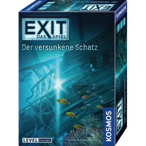 Kosmos Kartenspiel EXIT - Der versunkene Schatz, ab 10 Jahre, 1-4 Spieler