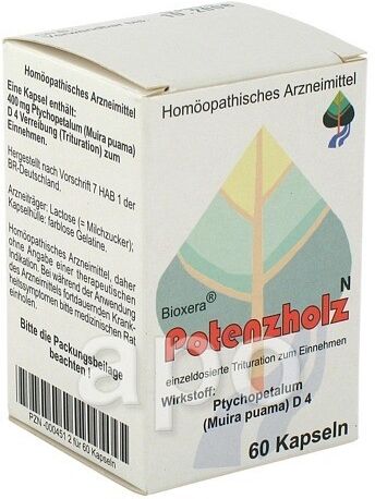 Potenzholz N Bioxera Kapseln 60stk