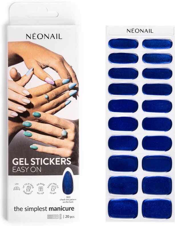NEONAIL Easy On Gel Stickers nail stickers using a UV/LED lamp shade M01 20 pc
