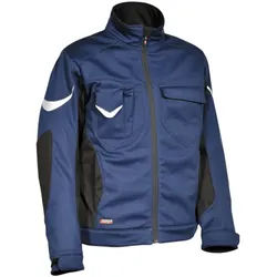 Cofra Softshelljacke, atmungsaktiv, dehnbarer Stretch blau 46