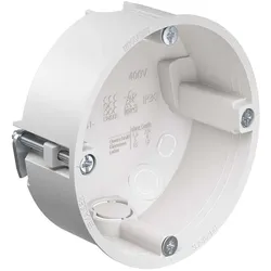 KAISER 9061-78 Hohlwand Gerätedose halogenfrei, für dünne Beplankung, h= 35 mm, mit Geräteschrauben 906178  - 250 Stück