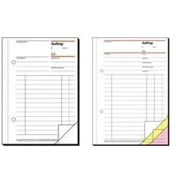 Sigel, Formular, Formularbuch "Auftrag", A4, 2 x 40 Blatt, SD (80x)