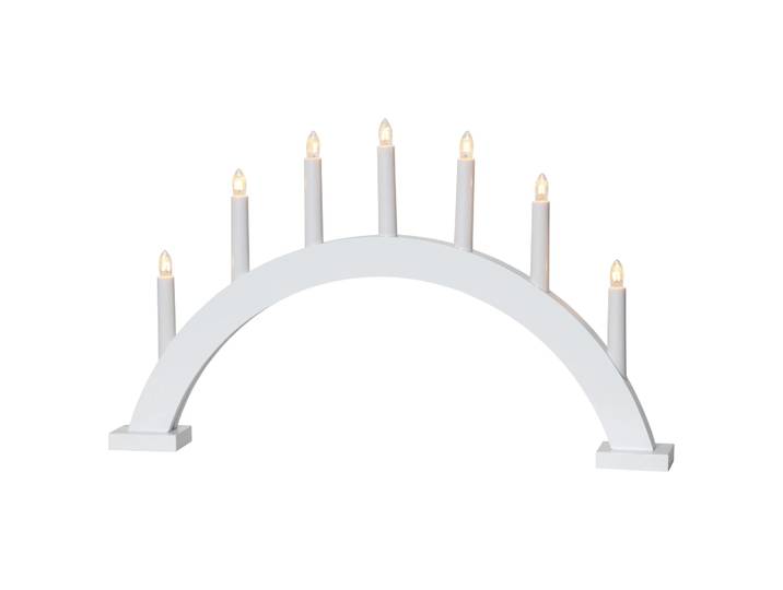 Star Trading Bougeoir de l avent Trapp arc Blanc'