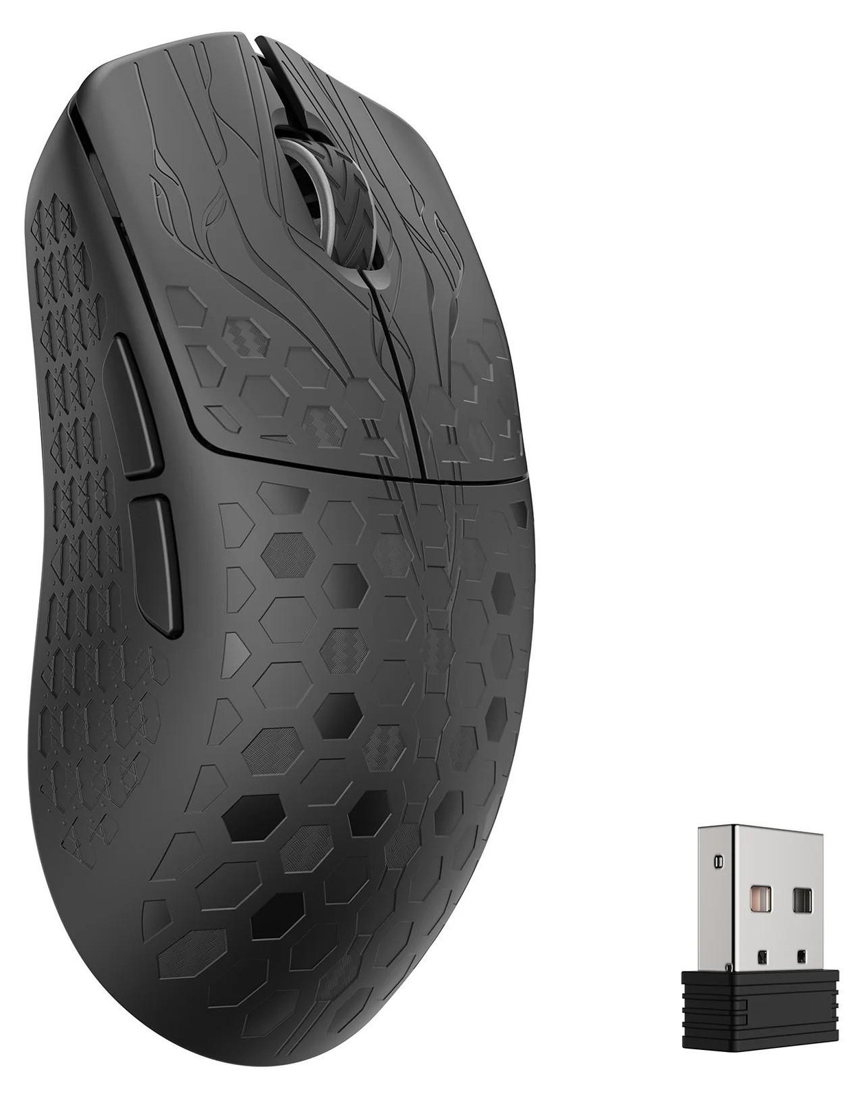 Keychron G5 Ultra Light draadloze gamingmuis met PixArt 3950 sensor en 8K polling rate