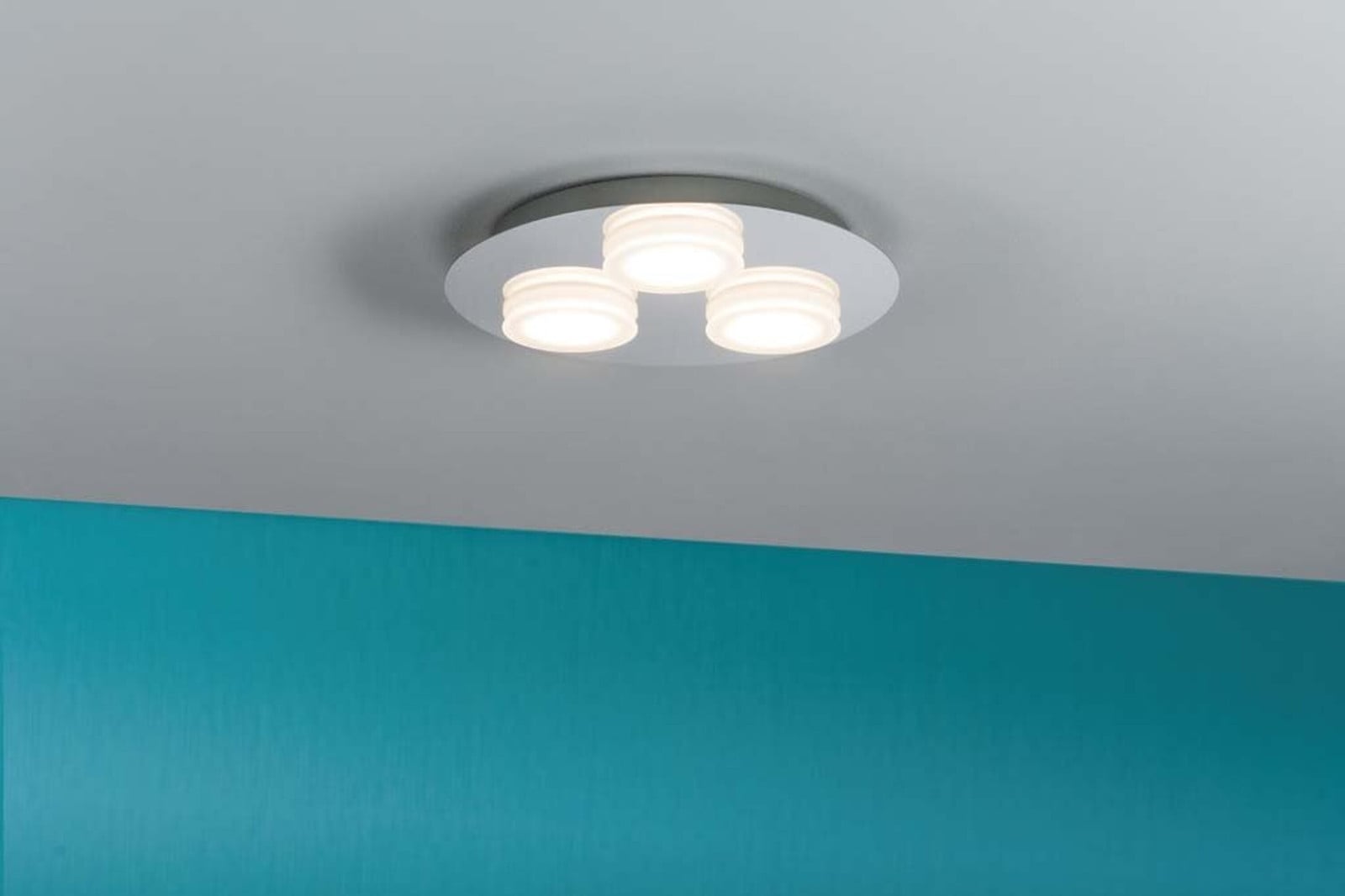 Paulmann Doradus Wand- en Plafondlamp, Chroom, LED, IP23