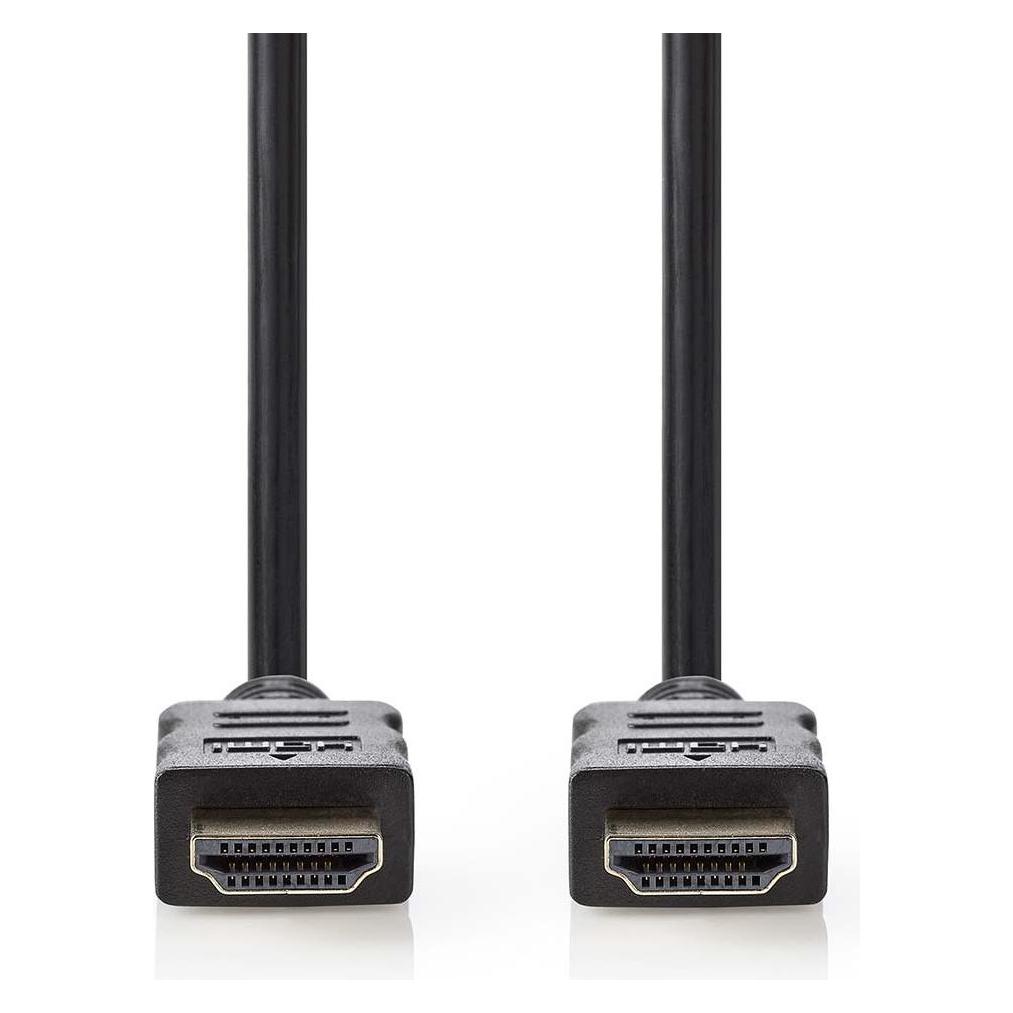 Nedis High Speed HDMI Kabel mit Ethernet | HDMI Stecker | HDMI Stecker | 4K@30Hz | ARC | 10.2 (7.50 m) (CVGL34000BK75)