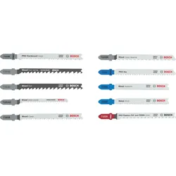 Bosch Stichsägeblatt Set Multi Material, 10-tlg. - 2607012073
