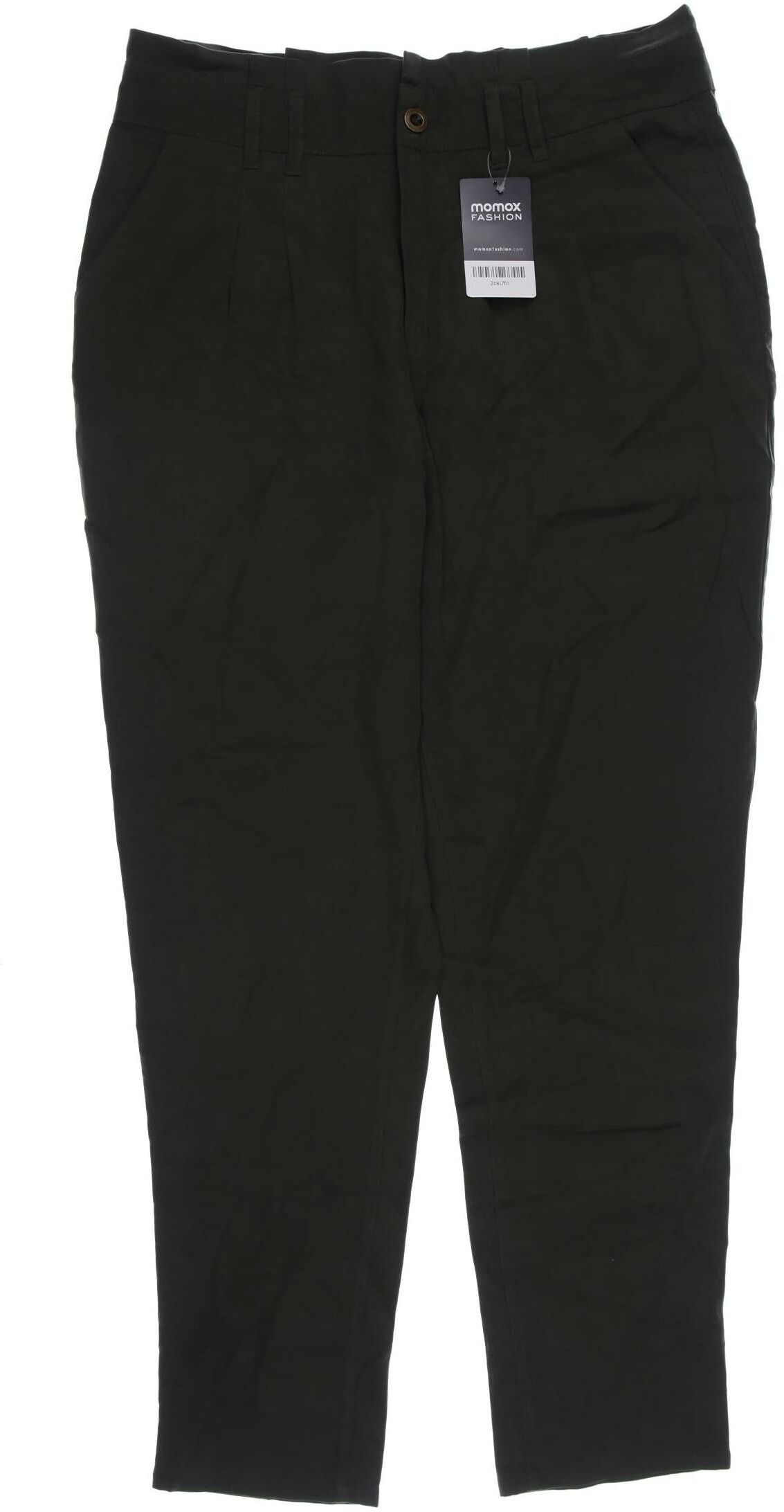 Forever 21 Damen Stoffhose, Grün, Gr. L, Viskose - Second Hand