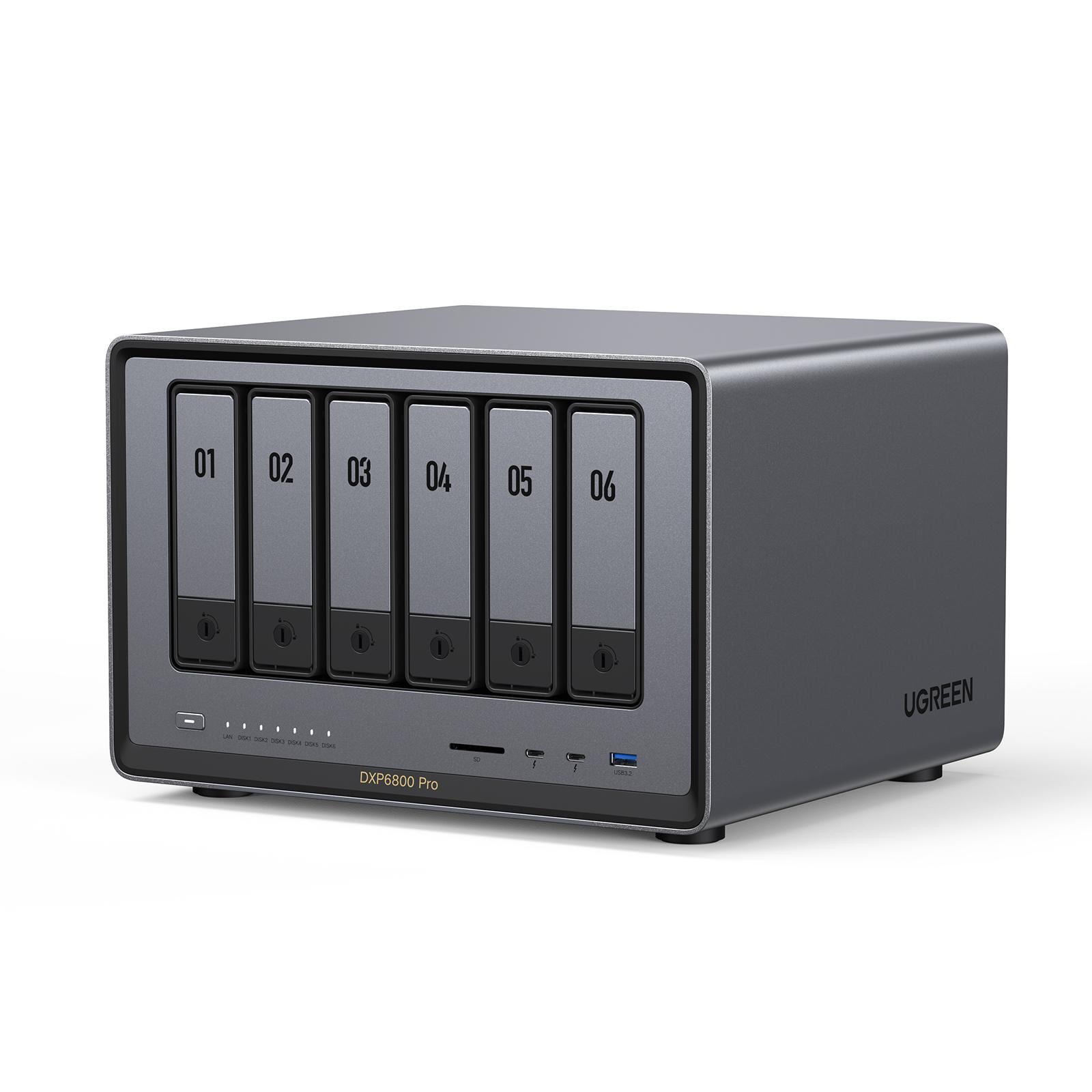 UGREEN NASync DXP6800 Pro NAS System 6-Bay 25899B