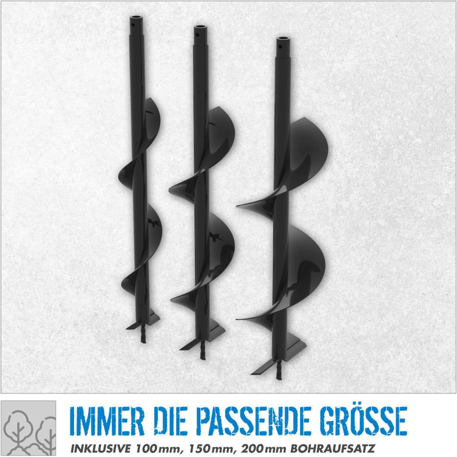 Güde Motor-Erdbohrer GE 1450.1 2-Takt Benzinmotor (95467)