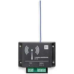 H-Tronic 1-Kanal-Empfänger HT1E 1618260 Funkfrequenz 868,35 MHz Schaltleistung 230V/5A oder 24VDC/5 A
